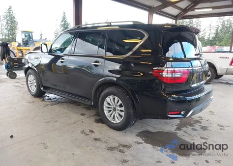2021 Nissan Armada Sv 4Wd z USA, uszkodzony, nr VIN JN8AY2AD2M9661285